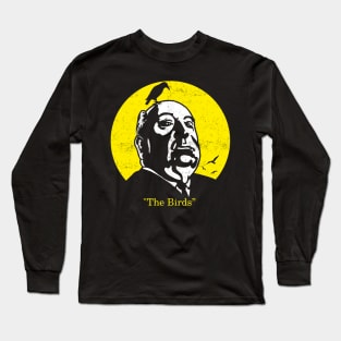 Alfred Hitchcock Film Cult The Birds Long Sleeve T-Shirt